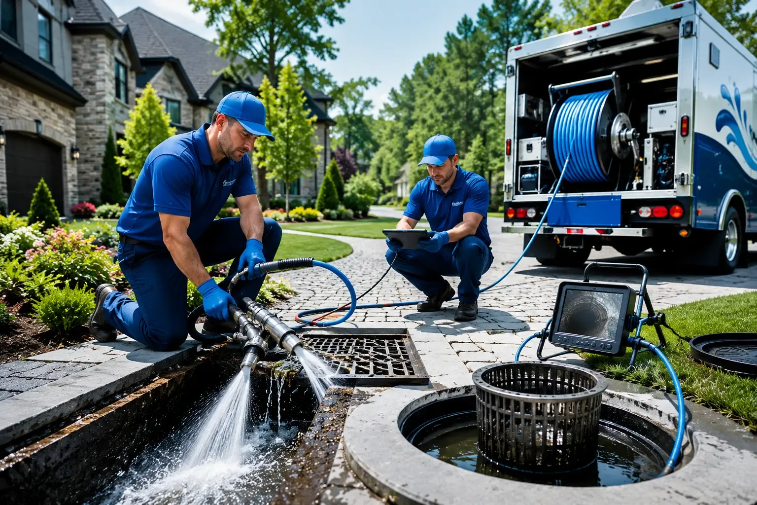 Local outdoor drain cleaning professionals in Inland, NE